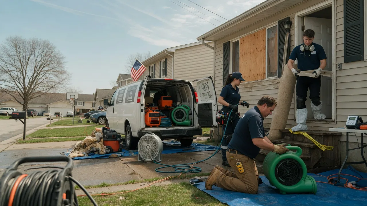 Water Damage Restoration in Paxinos, PA near me